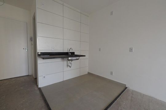 Cozinha de kitnet/studio à venda com 1 quarto, 33m² em Vila Mariana, São Paulo