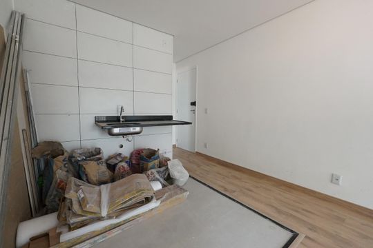 Cozinha de kitnet/studio à venda com 1 quarto, 29m² em Vila Mariana, São Paulo