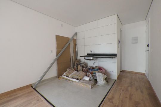 Cozinha de kitnet/studio à venda com 1 quarto, 29m² em Vila Mariana, São Paulo