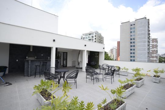 Churrasqueira de kitnet/studio à venda com 1 quarto, 28m² em Vila Mariana, São Paulo