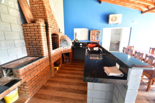 Varanda gourmet de casa à venda com 5 quartos, 450m² em Jardim Monte Belo, Campinas