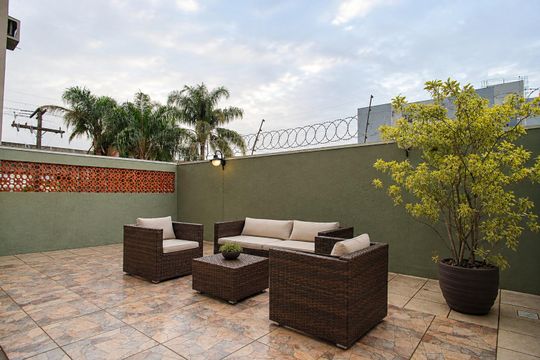 Área comum de kitnet/studio para alugar com 1 quarto, 35m² em Santos Dumont, São Leopoldo