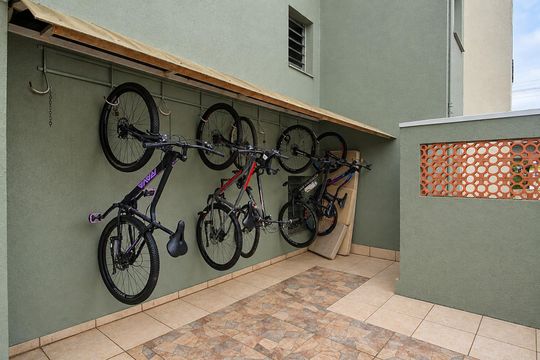 Bicicletario de kitnet/studio para alugar com 1 quarto, 35m² em Santos Dumont, São Leopoldo