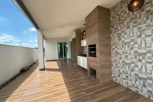 Churrasqueira de casa de condomínio para alugar com 4 quartos, 262m² em Jardim Julio, Barueri