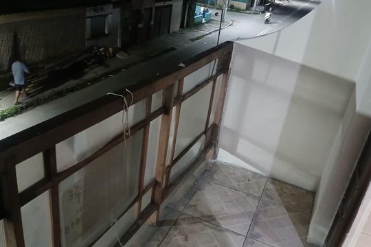 Varanda de apartamento para alugar com 1 quarto, 40m² em Centro, Mesquita