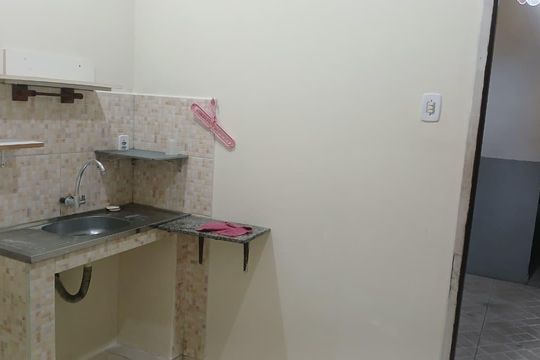 Cozinha de apartamento para alugar com 1 quarto, 40m² em Centro, Mesquita