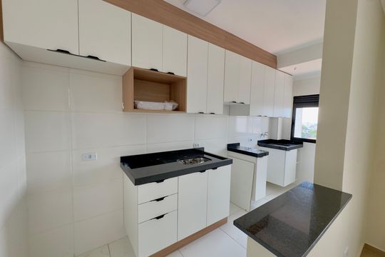 Cozinha de apartamento para alugar com 2 quartos, 55m² em Vila Maranduba, Guarulhos