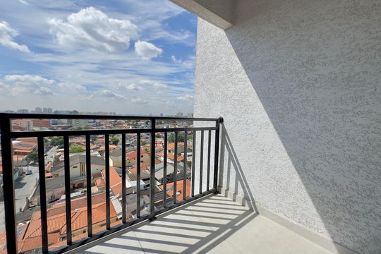 Varanda da Sala de apartamento para alugar com 2 quartos, 55m² em Vila Maranduba, Guarulhos