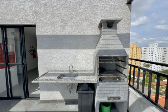 Espaço Gourmet de apartamento para alugar com 2 quartos, 55m² em Vila Maranduba, Guarulhos