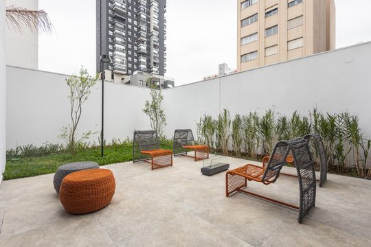 Churrasqueira de kitnet/studio à venda com 1 quarto, 25m² em Pinheiros, São Paulo
