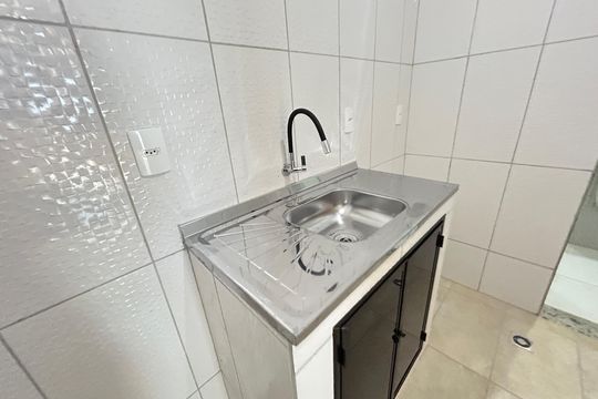 Cozinha de casa para alugar com 1 quarto, 38m² em Madureira, Rio de Janeiro
