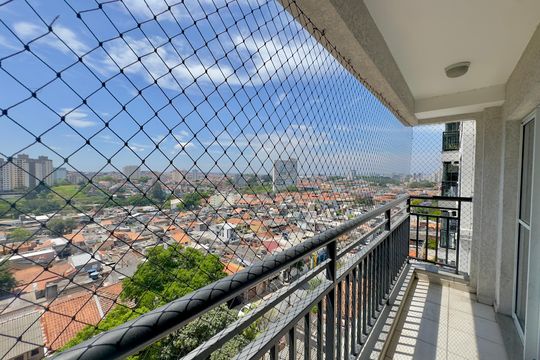 Varanda da Sala de apartamento para alugar com 3 quartos, 71m² em Jardim Flor da Montanha, Guarulhos