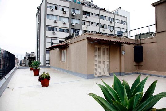 Área Comum - Terraço 1 de apartamento à venda com 3 quartos, 187m² em Bom Fim, Porto Alegre