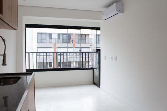 Sala de apartamento para alugar com 2 quartos, 49m² em Vila Cordeiro, São Paulo