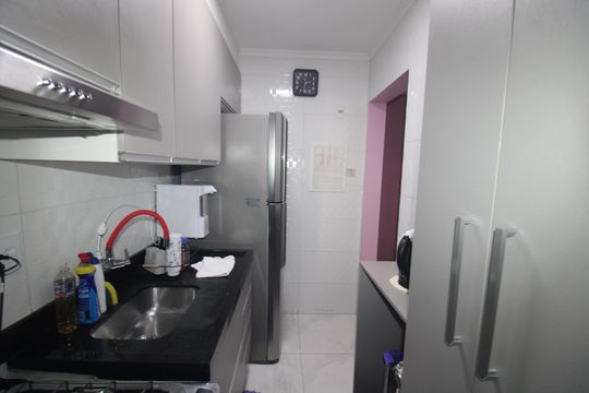 Cozinha de apartamento para alugar com 2 quartos, 50m² em Lauzane Paulista, São Paulo