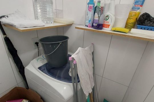 Área de Serviço de kitnet/studio à venda com 1 quarto, 36m² em Santo Agostinho, Belo Horizonte