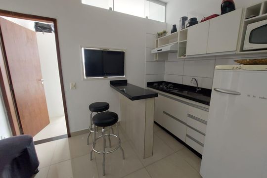 Cozinha de kitnet/studio à venda com 1 quarto, 36m² em Santo Agostinho, Belo Horizonte