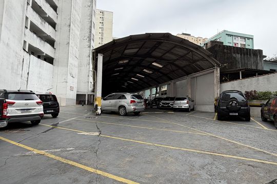 Área comum de kitnet/studio para alugar com 1 quarto, 45m² em José Menino, Santos