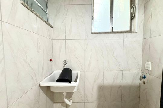 Área de Serviço de apartamento à venda com 2 quartos, 45m² em Taquara, Rio de Janeiro