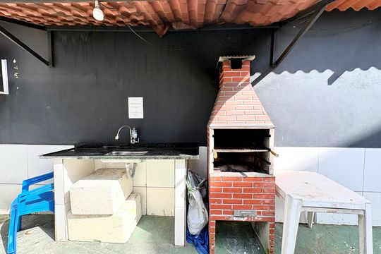 Área comum - Churrasqueira de apartamento à venda com 2 quartos, 45m² em Taquara, Rio de Janeiro