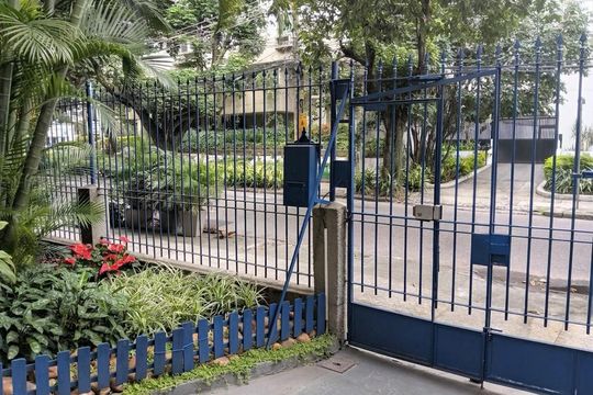 Área externa de apartamento para alugar com 3 quartos, 110m² em Lagoa, Rio de Janeiro