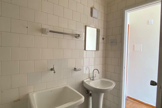 Banheiro de apartamento para alugar com 1 quarto, 20m² em Santo Agostinho, Belo Horizonte