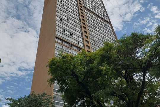 Fachada de apartamento para alugar com 1 quarto, 20m² em Santo Agostinho, Belo Horizonte