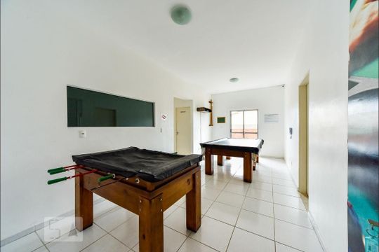 Área comum - Sala de Jogos de casa de condomínio para alugar com 3 quartos, 112m² em Jardim das Quatro Marias, São Bernardo do Campo