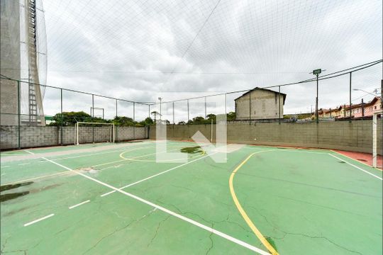 Área comum- Quadra de casa de condomínio para alugar com 3 quartos, 112m² em Jardim das Quatro Marias, São Bernardo do Campo