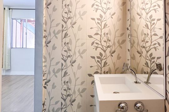 Lavabo de casa de condomínio para alugar com 3 quartos, 112m² em Jardim das Quatro Marias, São Bernardo do Campo