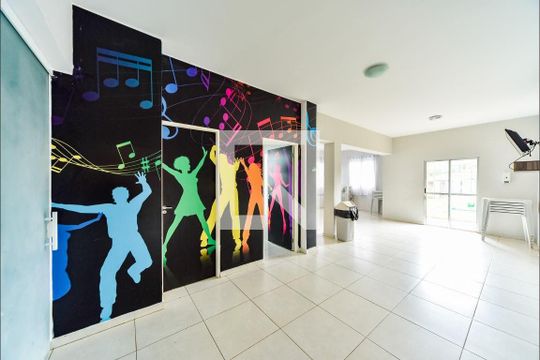 Área comum - Salão de festas de casa de condomínio para alugar com 3 quartos, 112m² em Jardim das Quatro Marias, São Bernardo do Campo