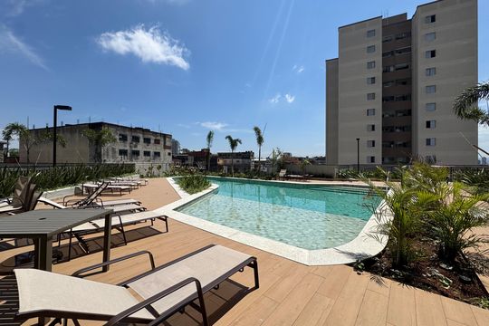 Área comum de apartamento para alugar com 2 quartos, 39m² em Jaguaribe, Osasco