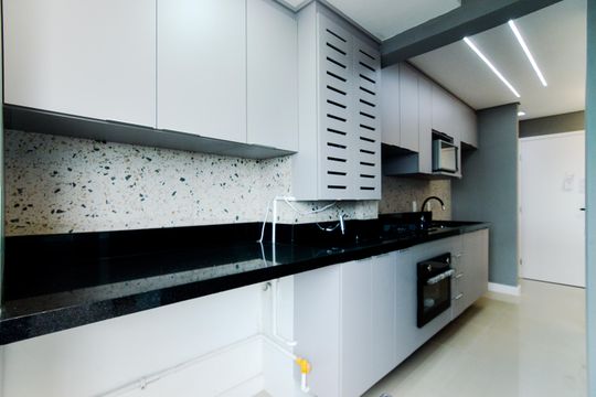 Área de Serviço de apartamento para alugar com 2 quartos, 47m² em Vila das Bandeiras, Guarulhos