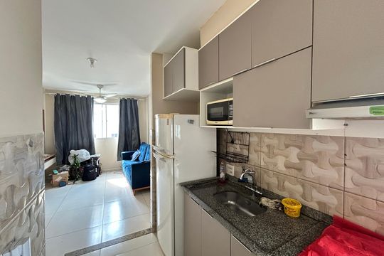 Cozinha de apartamento para alugar com 2 quartos, 40m² em Madureira, Rio de Janeiro