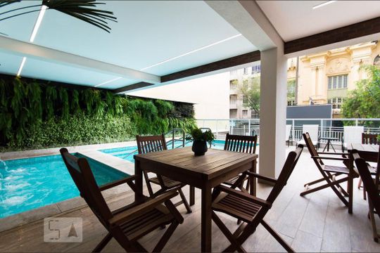 Área comum - Piscina de apartamento para alugar com 2 quartos, 68m² em Bela Vista, São Paulo