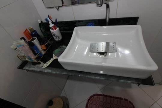 Banheiro da Suíte de casa para alugar com 3 quartos, 90m² em Parque Cisper, São Paulo