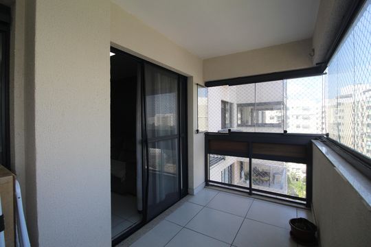 Sala - Varanda de apartamento à venda com 2 quartos, 69m² em Barra Olímpica, Rio de Janeiro