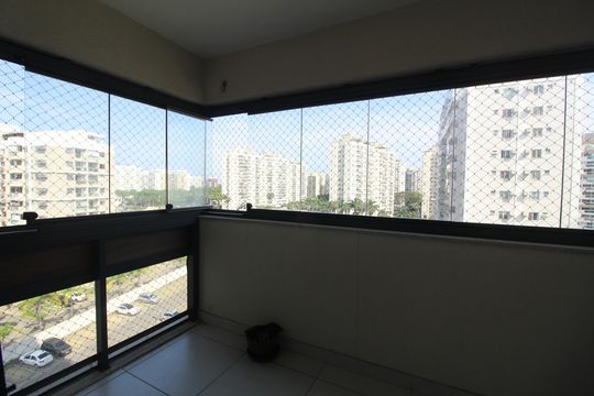 Sala - Varanda de apartamento à venda com 2 quartos, 69m² em Barra Olímpica, Rio de Janeiro