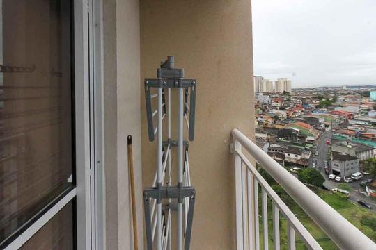 Varanda de apartamento para alugar com 2 quartos, 33m² em Parque Sao Rafael, São Paulo