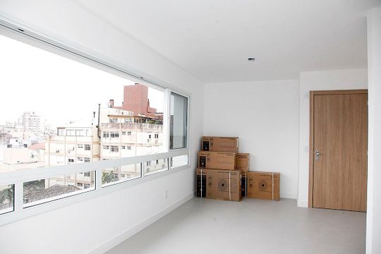 Sala de apartamento para alugar com 2 quartos, 63m² em Auxiliadora, Porto Alegre