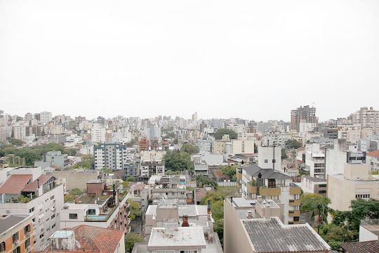 Área Comum - Terraço Vista de apartamento para alugar com 2 quartos, 63m² em Auxiliadora, Porto Alegre