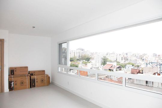 Sala de apartamento para alugar com 2 quartos, 63m² em Auxiliadora, Porto Alegre