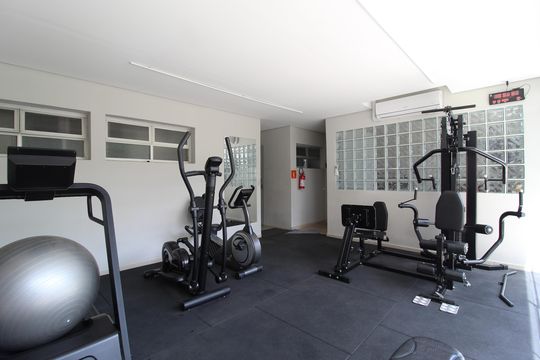 Área Comum - Academia de apartamento à venda com 3 quartos, 112m² em Itaim Bibi, São Paulo