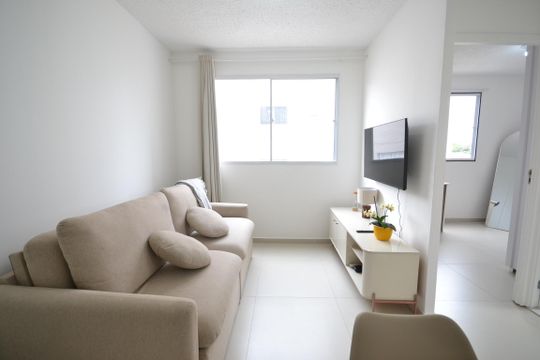 Sala de apartamento para alugar com 2 quartos, 40m² em Jardim Gilda Maria, São Paulo