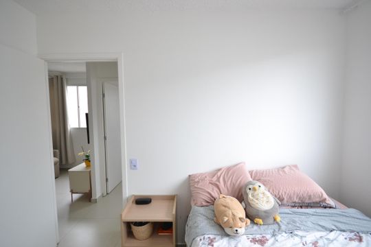 Quarto 1 de apartamento para alugar com 2 quartos, 40m² em Jardim Gilda Maria, São Paulo