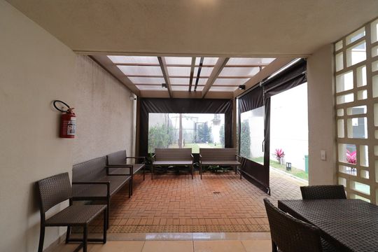 Área comum - Churrasqueira de apartamento para alugar com 2 quartos, 37m² em Socorro, São Paulo
