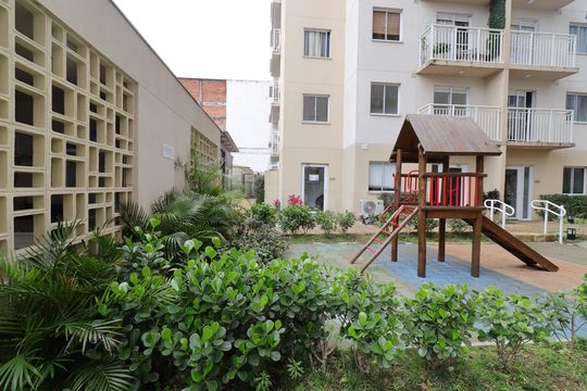 Área comum - Churrasqueira de apartamento para alugar com 2 quartos, 37m² em Socorro, São Paulo