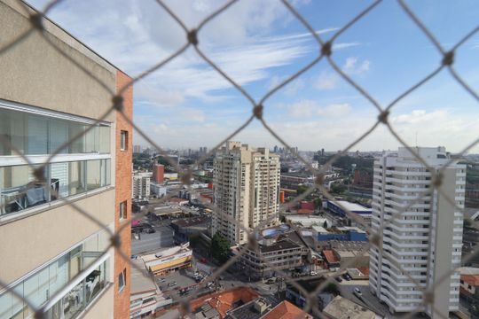 Varanda da Sala de apartamento para alugar com 2 quartos, 60m² em Casa Branca, Santo André