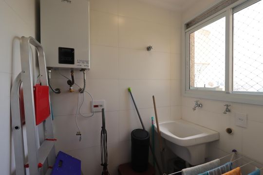 Área de Serviço de apartamento para alugar com 2 quartos, 60m² em Casa Branca, Santo André
