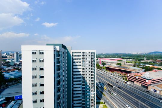 Vista da Sala de apartamento para alugar com 2 quartos, 38m² em Centro, Guarulhos